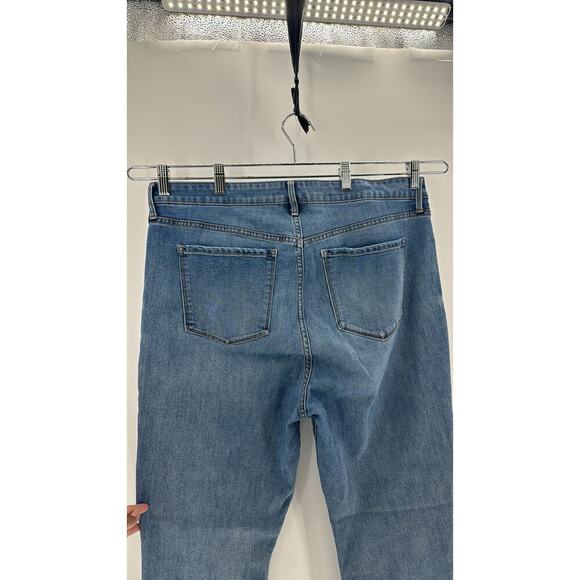 Old Navy kicker boot but high rise secret slim pockets light wash errands casual - Picture 5 of 6